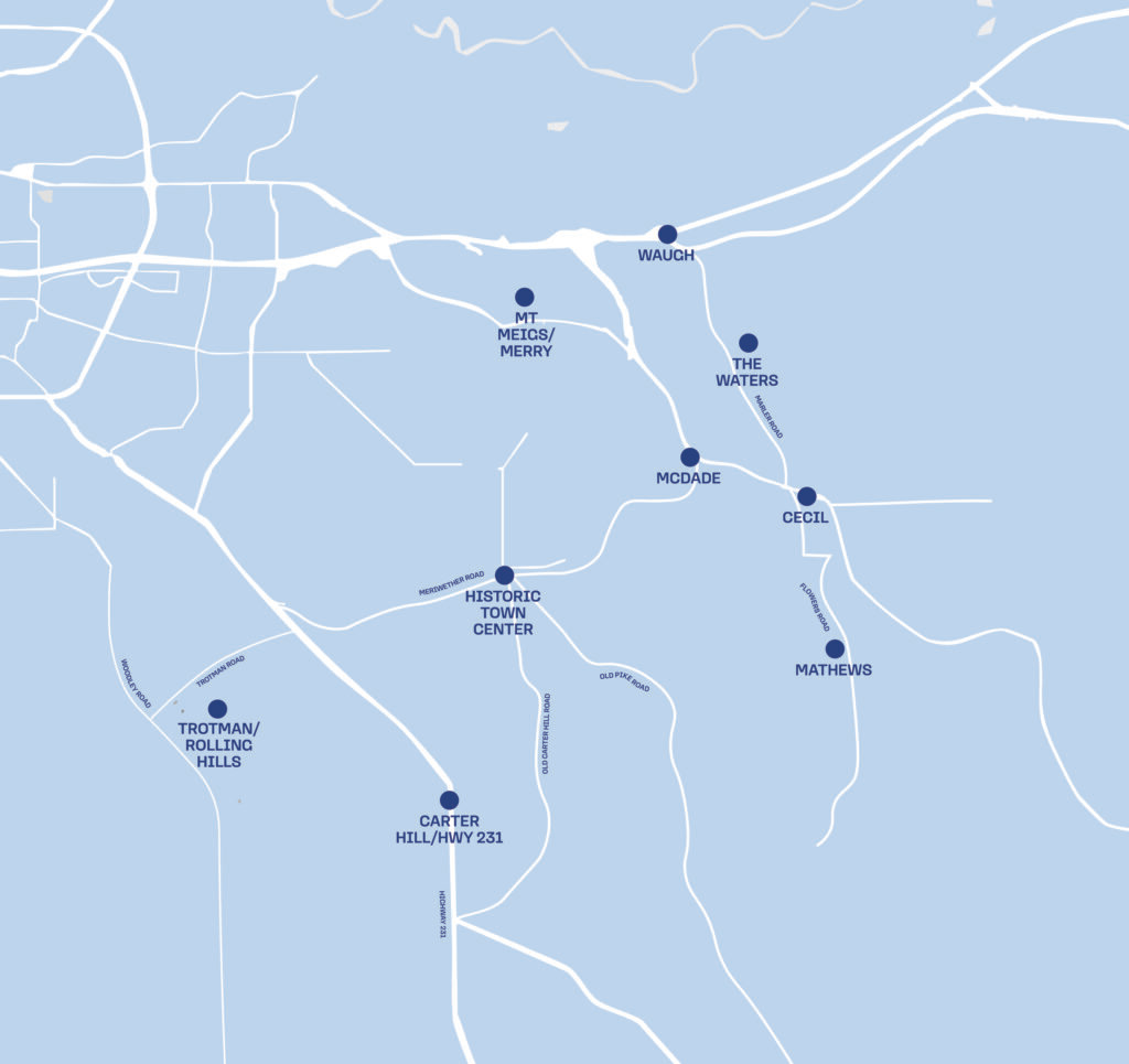 Pike Road Map
